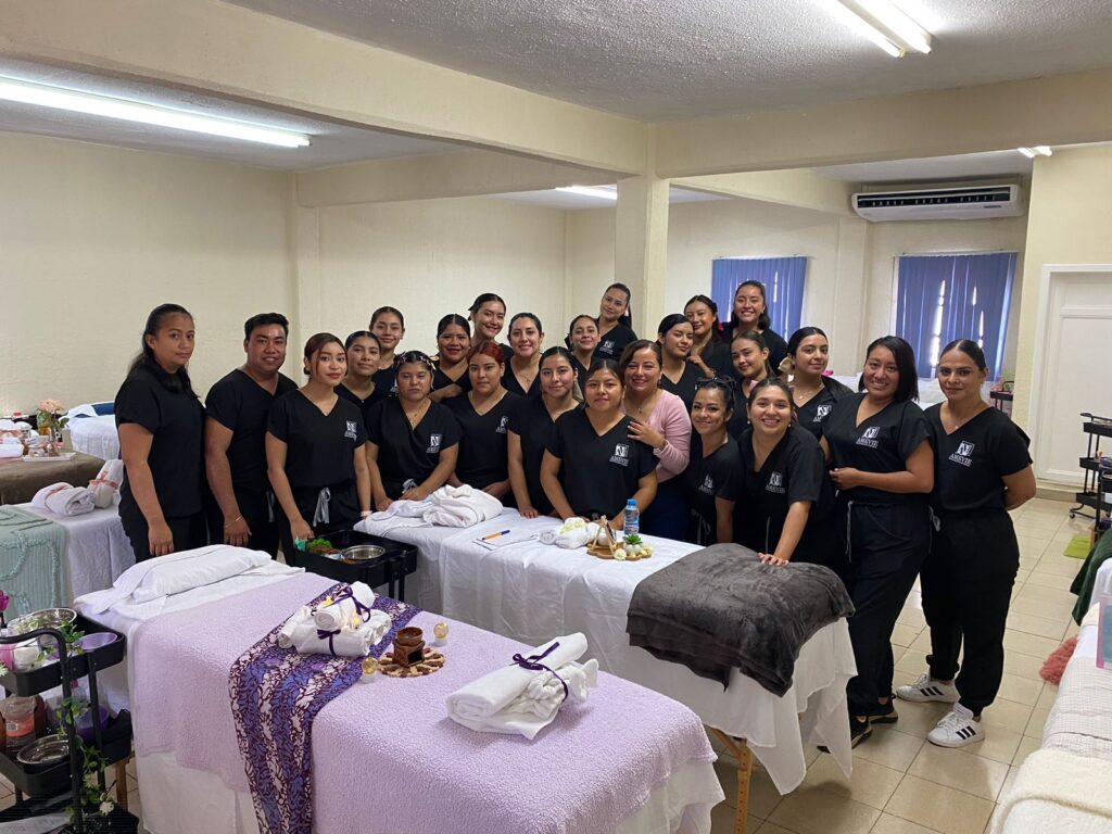 práctica cosmetología